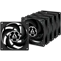 Вентилятор Arctic P8 Silent 5-Pack Black (ACFAN00301A)