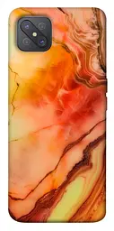 Чохол Demsky Червоний корал мармур для Oppo A92s