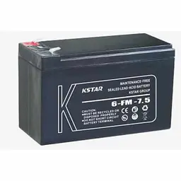 Акумуляторна батарея для ДБЖ KSTAR AGM 12 V / 7 А*ч (6-FM-7)