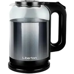 Електрочайник LEK-6829, Black/Inox LIBERTON teh0020873