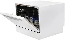 Посудомийна машина Hansa ZWM 536 WH настільна, 6 комплектів A+, 55 см, дисплей, білий - мініатюра 3