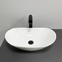 Умивальник VBI Turin S white накладний VBI-011515, Білий - мініатюра 2