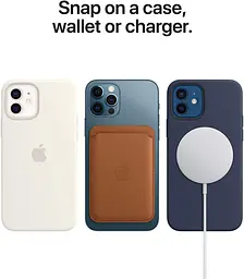 Чохол Silicone Case з MagSafe для Apple iPhone 12 Pro Max (Deep Navy) ААА [52914] - мініатюра 5