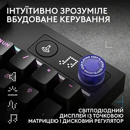 Клавіатура Logitech G316 X TKL USB UA Black (920-014205) - мініатюра 5
