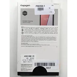 Оригінальний тонкий чохол Spigen для iPhone 12 Pro (6.1") Thin Fit Black ACS01696 - мініатюра 6
