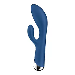 Вібратор-кролик із ротацією Satisfyer Spinning Rabbit 1 Blue Satisfyer IG048734; SX0562 99385 - мініатюра 3