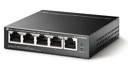 Комутатор TP-LINK TL-SG1005LP, 5x100/1000 Mb/s, автоматичне визначення MDI/MDIX, металевий корпус, керований - мініатюра 2