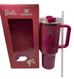 Термокухоль Stanley Quencher H2.0 Tumbler з неіржавкої сталі 1,18 л Barbie Hot Pink Gold KT7001982