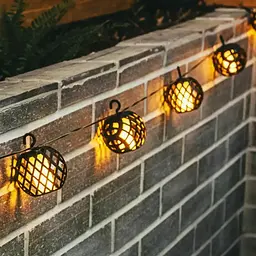 Вулична гірлянда SuperLED Flame Lantern 20 м, ліхтарики з ефектом полум'я - мініатюра 7