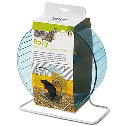 Savic ролли Rolly Giant+Stand тренажер колесо для хомяків і щурів пластик 27.5 см