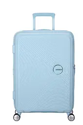 American Tourister Валіза American Tourister, Soundbox, поліпропілен, середня, 67см, 71.5/81л, TSA, 4 колеса, EXP, пастельно-блакитний - мініатюра 4