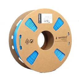 Пластик для 3D-принтера Gembird PETG, 1.75 мм, blue, 1 кг (3DP-PETG1.75-01-B) - мініатюра 2