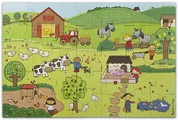 Гігантська головоломка-пазли Melissa&Doug На фермі, 35 елементів (MD31375) - мініатюра 4