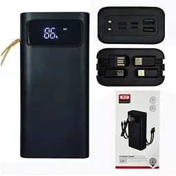 Зовнішній акумулятор XO PR142 22.5W Power Bank 30000 mAh - мініатюра 2