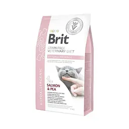 Сухий корм Brit GF Veterinary Diets Cat Hypoaller 2 кг ветеринарна дієта для кішок з харчовою алергією