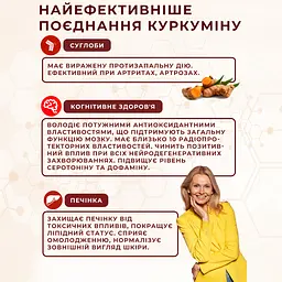 Дієтична добавка Куркумін з гранатом 30 капсул - мініатюра 6