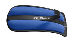 Обважнювачі для ніг та рук Hop-Sport HS-S004WB 2х2кг сині - мініатюра 2