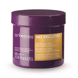 Маска No Yellow Arkemusa проти жовтизни для блонди освітленого та сивого волосся 500мл