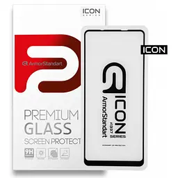Скло захисне Armorstandart Icon Samsung A21s Black (ARM56243-GIC-BK)