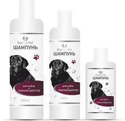 Шампунь для собак з темною шерстю Doctor Vet 100 мл - мініатюра 4