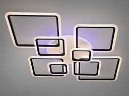 Стельовий світильник LED Diasha A8160/8BK, 180W, 3200K-6500K, чорний метал, сучасний стиль для дому - мініатюра 3
