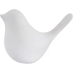 Декоративна статуетка MBM My Home Пташка біла (DH-ST-30 S WHITE)
