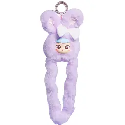 Колекційна м'яка іграшка з кільцем Tangle x Cimmy Fluffy Bunny Taro (HWTANGLE01S01-PC05)
