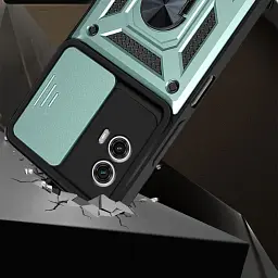 Панель BeCover Military для Motorola Moto G24/G24 Power Dark Green (710724) - мініатюра 3