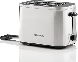 Тостер Gorenje 800 Вт підігрів розморожування пластик сріблястий - мініатюра 9