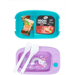 Ланчбокс CoolPack MIL Hello Kitty blue 20.5 х 13 х 6.5 см (10845PTR) - мініатюра 3