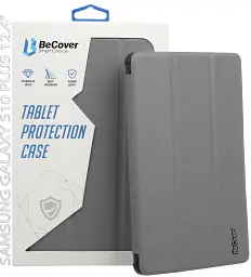 Чохол до планшета BeCover Smart Case Samsung Galaxy Tab S10 Plus (SM-X820/SM-X826) 12.4" Gray (712235) - мініатюра 7