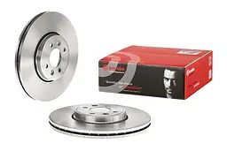 Диск гальмівний вентильований Renault Scenic II, Grand Scenic II 03-10р Brembo (09.9895.10)