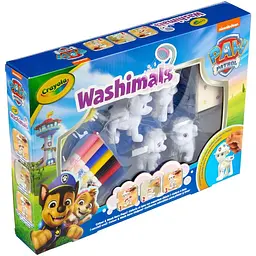 Набір для творчості Crayola Washimals Paw Patrol 4 тваринки та 6 фломастерів - мініатюра 3