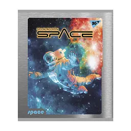 Зошит Yes А5 Space 48 аркушів лінія (766882), в асортименті