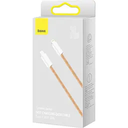 Кабель Baseus Dynamic Series Fast Charging Cable Type-C to Lightning 20W 2m CALD000107 Orange - мініатюра 6