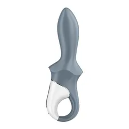 Вібратор Satisfyer Air Pump Booty 1, 17.5 см (сірий)