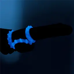 Набір ерекційних кілець Lumino Play Penis Ring білий - мініатюра 10