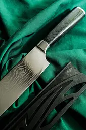 Ніж kiritsuke Damascus DK-SS 6304 AUS-10 Дамаська сталь - мініатюра 5