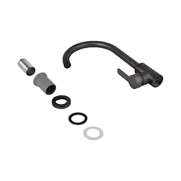 Змішувач для кухні Brinex Pure 015F U-подібний Graphite BRIPUR015FGRP - мініатюра 5