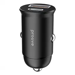 Автомобільний зарядний пристрій Proove Tiny Power Pro 65W (USB + Type-C) black (ACTP65110001) - мініатюра 3