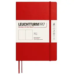 Блокнот Leuchtturm1917, Середній, М'яка обкладинка, Cherry, Чисті аркуші (373993)