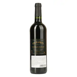 Вино Les Esprits 2018 AOP Saint-Emilion Grand Cru червоне сухе 0.75 л  - мініатюра 4