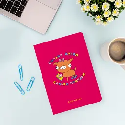 Блокнот в крапку ORNER х MALIUNOK «Сильна духом, слабка кукухой» - мініатюра 5