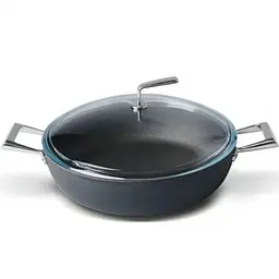 Сотейник з кришкою TVS Materia Induction 28 см з двома ручками