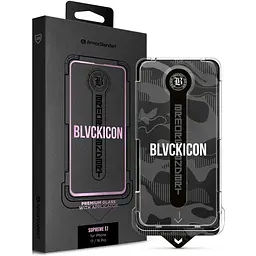 Скло захисне Armorstandart Icon Supreme EZ Apple iPhone 17 / 16 Pro Black (ARM86410)