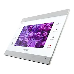 Відеодомофон 7" WiFi Slinex SL-07 Cloud Silver+White (83-00053) - мініатюра 2