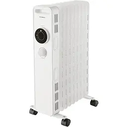 Масляний обігрівач Kumtel KUM-1225S White [73603]