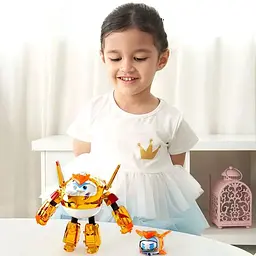 Ігровий набір Super Wings Transforming Золотий Хлопчик і улюбленець (EU770441) - мініатюра 4