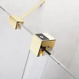 Душові двері Radaway Furo Gold KDJ 62,2x200 прозоре скло, золото (10104622-09-01L) - мініатюра 4