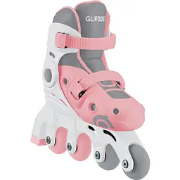 Роликові ковзани Globber Learning Skates 2 в 1 р.30-33 пастельно-рожеві (783-210) - мініатюра 3